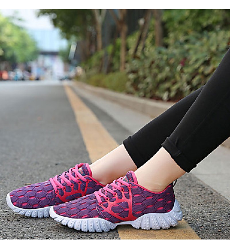 Women's Sneakers Spring / Summer / Fall / Winter Round Toe PU Outdoor / Athletic / Casual Flat Heel Others