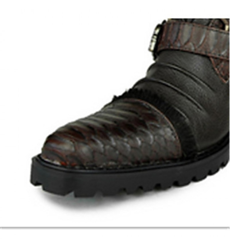 Shoes Casual Boots Black / Brown  